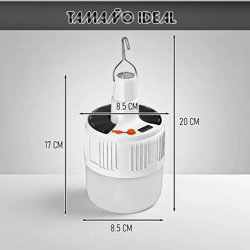 Lampara De Camping Lampara Camping Solar Lampara Para Carpa Okshop Lampara Camping Recargable Luz Fria Bombilla Colgante Ampolleta Solar Recargable Camping Usb Lampara Solar Emergencia Blanco