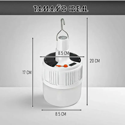 Lampara De Camping Lampara Camping Solar Lampara Para Carpa Okshop Lampara Camping Recargable Luz Fria Bombilla Colgante Ampolleta Solar Recargable Camping Usb Lampara Solar Emergencia Blanco