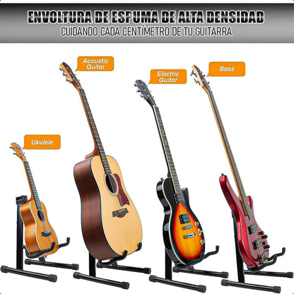 Soporte De Guitarra Pedestal Guitarra Soporte Guitarras Sopo Negro