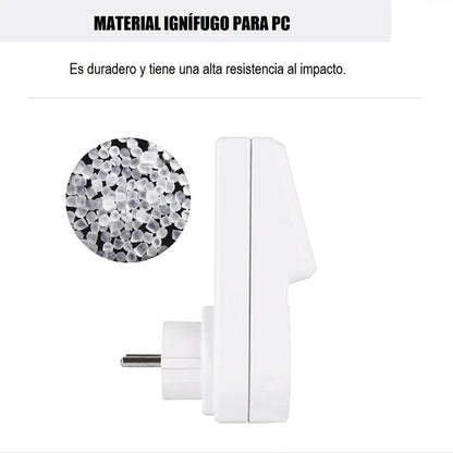 Enchufe Timer Digital Programable Temporizado 24h Timer Enchufe Digital Okshop Enchufe Digital Enchufe Programable Temporizador Dimmer 24hrs Enchufe Inteligente Timer Digital Programable