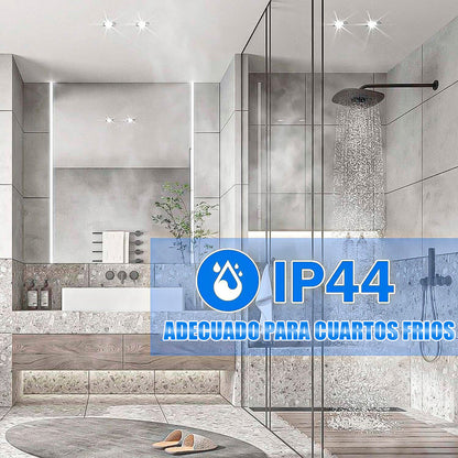 Focos Led Embutidos 5w Pack 2 Ampolleta Led Techo Foco Led