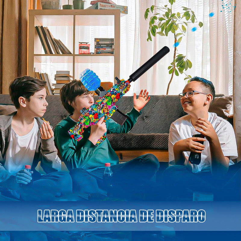 Pistola Hidrogel Pistola Pack 2 Juguete Pistola Automática Rojo