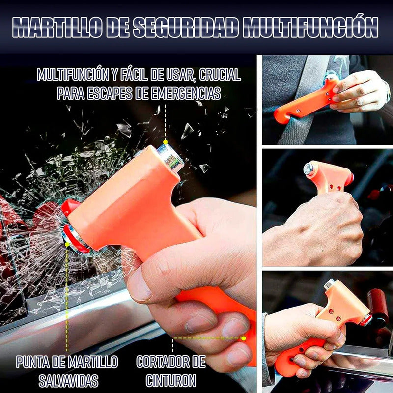 Kit Emergencia Auto Kit De Herramientas De Emergencia Auto Kit De Seguridad Para Auto Cables Pvc Balizas Reflactarias Triangulo Auto Kit De Asistencia En Carretera 6 Piezas Okshop
