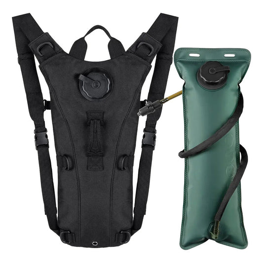 Mochila Para Agua Mochila Camelback Mochila Hidratante+bolsa Bolsa Hidratacion 3l Mochila Impermeable Unisex Mochila De Hidratacion Tela Oxford Mochila Tactica Color Negra Okshop
