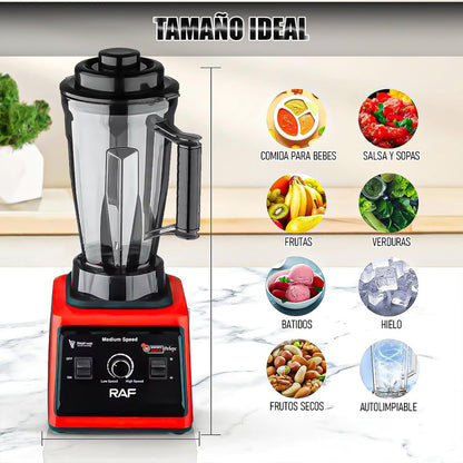 Licuadora 3 Litros Licuadora Para Batidos Batidora Licuadora Rojo