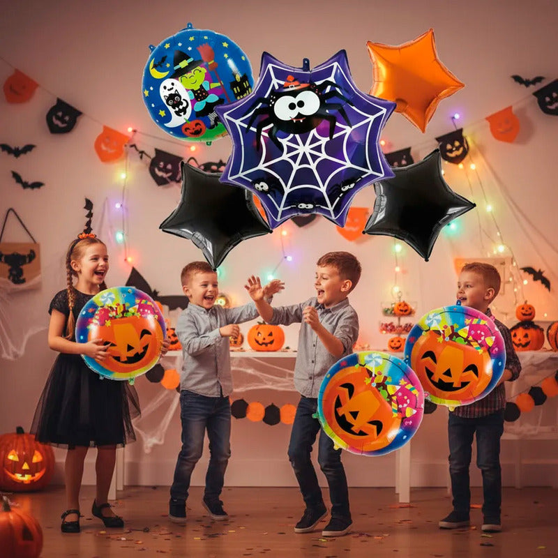 Globos Metalizados Globos Halloween Decoracion Para Fiestas Modelo 3