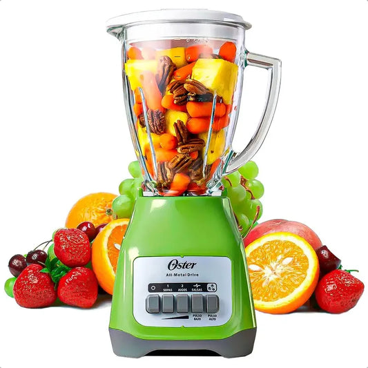 Licuadora Oster De Vidrio, 1.5 L Y 800 W En Verde