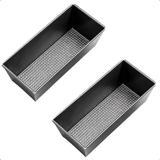 Pack 2 Moldes Para Queques Molde Para Pan Molde 25cm Moldes Gris