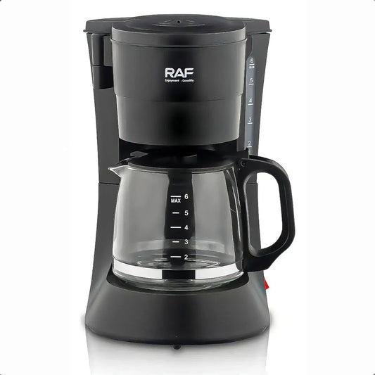 Cafetera Electrica Maquina De Cafe Cafetera 6 Tazas Cafetera Negro