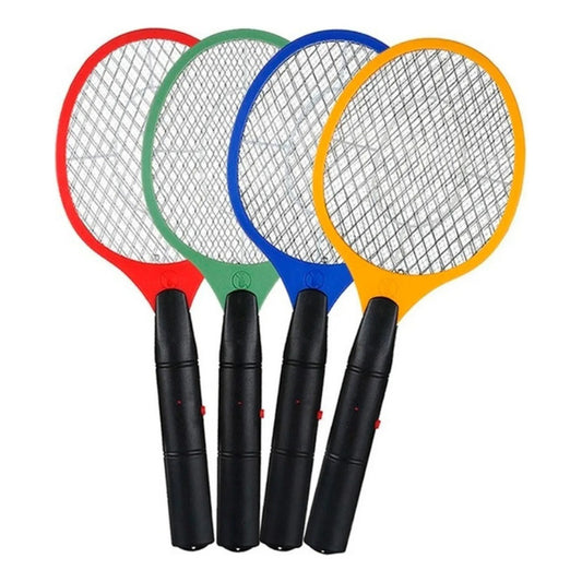 X4 Matamoscas Raqueta Electrica Mata Insectos Recargable Color Al Azar