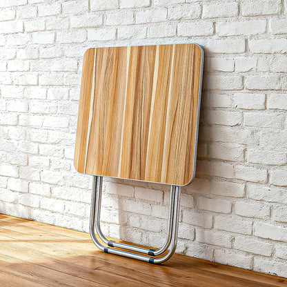 Mesa Plegable Mesa Terraza Plegable Mesas Pegables 60cm Mesa Marrón