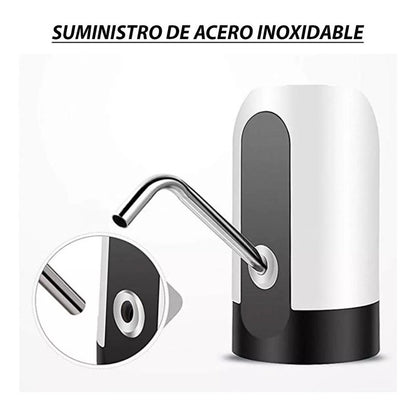 X2 Dispensador De Agua Electrico Usb Recargable Bomba Envase