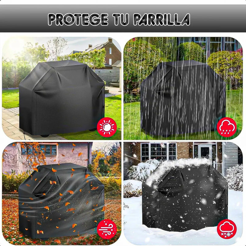 Cubierta De Parrilla Funda De Parrilla Cubre Parrilla Fundas Para Parrillas Okshop Funda Protectora Para Bbq Cubierta Para Barbacoa De Gas Funda Exterior Impermeable Parrilla Funda Parrilla Okshop