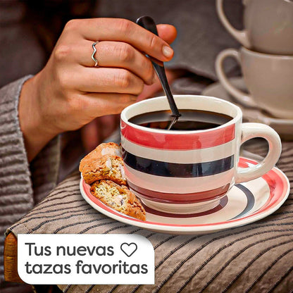 Juego De Tazas Tazas Para Cafe Set 6 Tazas Juegos De Tazas Modelo 1 Tazas