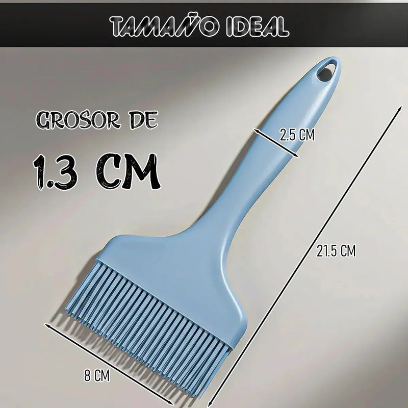 Brocha Silicona Cepillo De Silicona Brocha Repostería Brocha De Silicona Azul Okshop Pinceles De Silicona Para Hornear Brocha De Silicona Para Repostería Azul Cepillos De Silicona Pastelería
