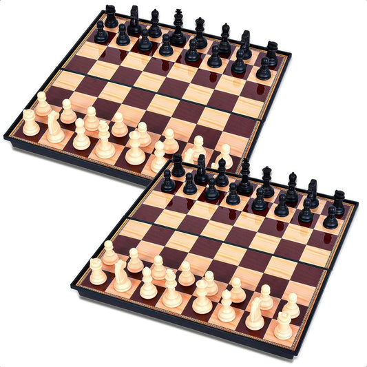 Tablero Ajedrez Magnetico Pack 2 Juego De Ajedrez Tablero
