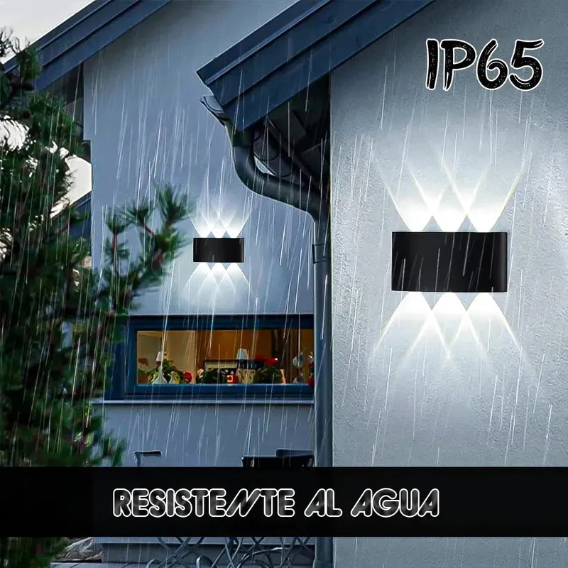 Okshop Aplique Muro 6w - Unidad - 1 Negro - Cálida - 3000 K