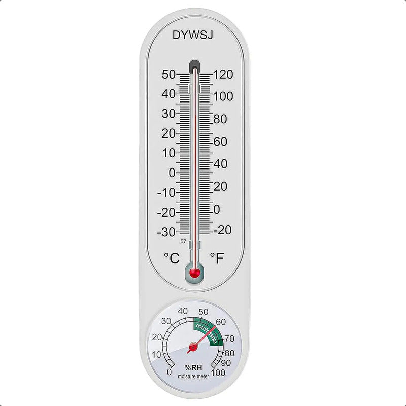 Higrómetro Medidor Temperatura Termómetro De Invernadero