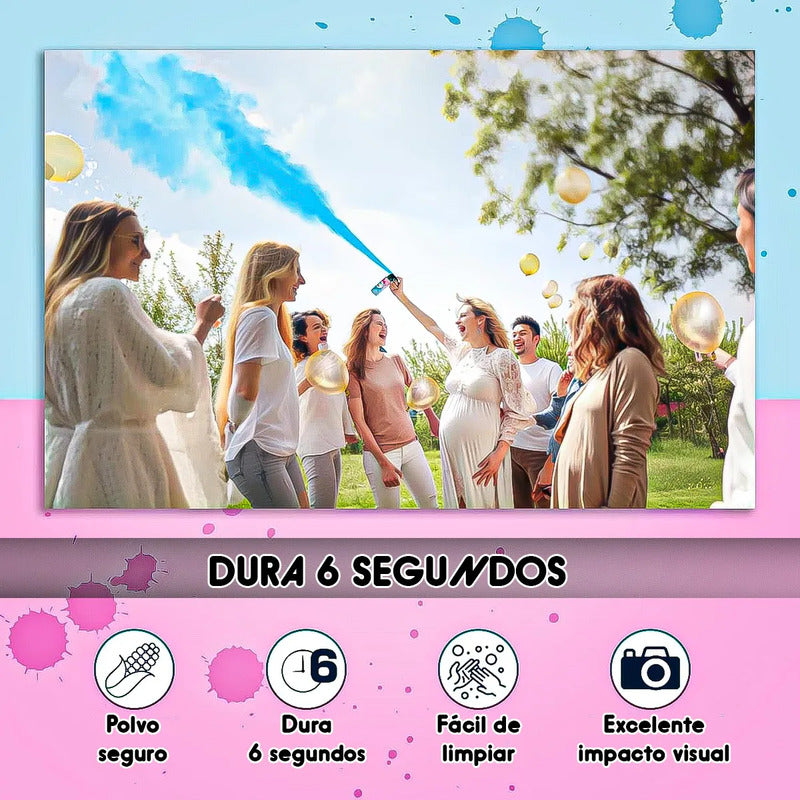 Polvos De Revelación De Sexo Spray Polvo 250ml Polvo Revelac Azul