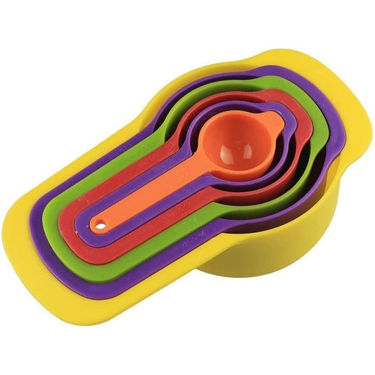 Set Cuchara Medidora Gramos Cuchara Y Taza Medidora 6 Pza Surtidos