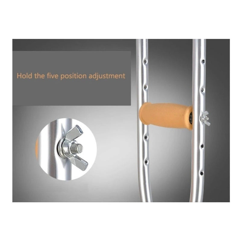 Pack Muletas Canadiense Baston Adulto Muleta Regulable