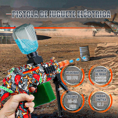 Pistola Hidrogel Pistola Aumatica Pistola Electrica Juguetes Verde