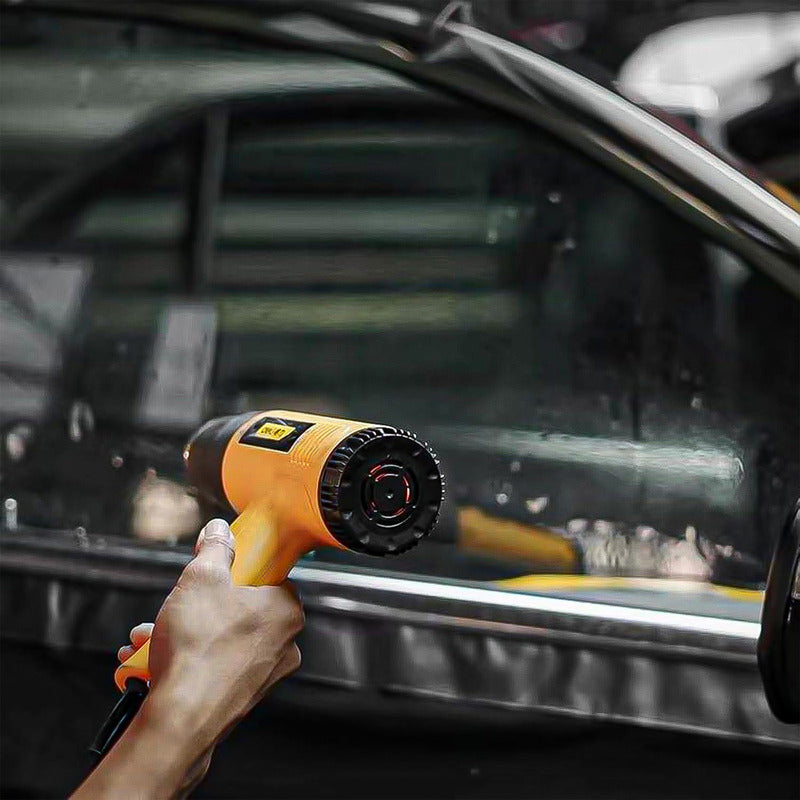Pistola De Aire Caliente Pistola De Calor Electrica 2000w Amarillo
