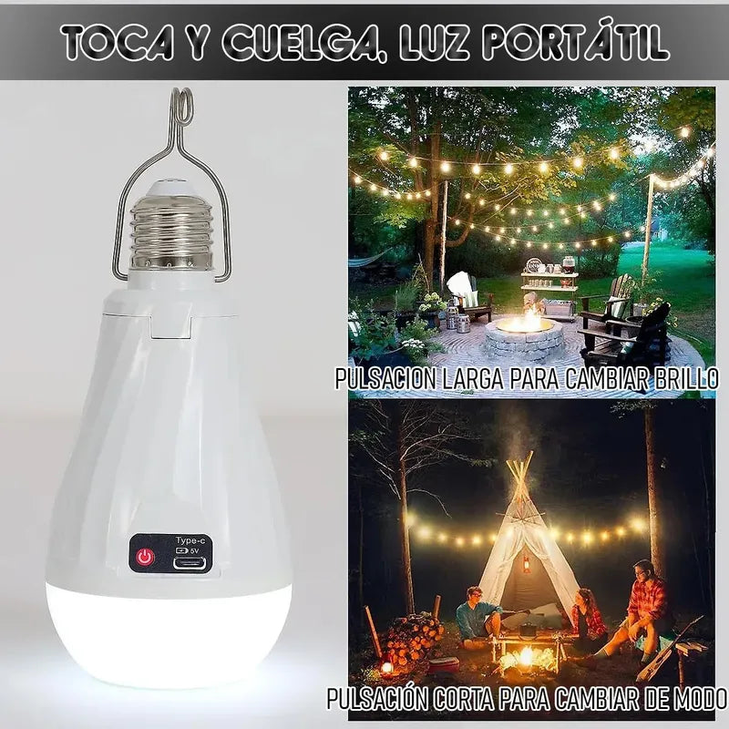 Ampolletas Led Ampolleta Recargable 20w Ampolleta De Emergencia Led Okshop Ampolletas Led 20w Ampolletas Inteligentes... Blanco Frío