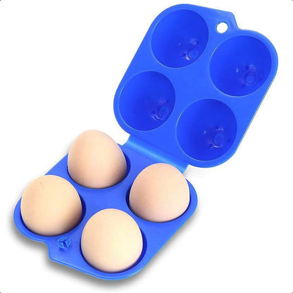 Organizador Huevos Dispensador De Huevos Porta Huevo Portati Azul