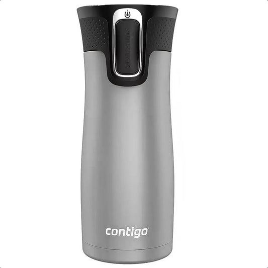 Vasos Contigo Mug Contigo Vaso Termico Contigo Vaso 473 Ml Vaso Termico Contigo Acero Inoxidable 473ml Okshop Vasos Termicos Cafe Sistema Antigoteo Libre Bpa Mug Contigo Antiderrame Gris