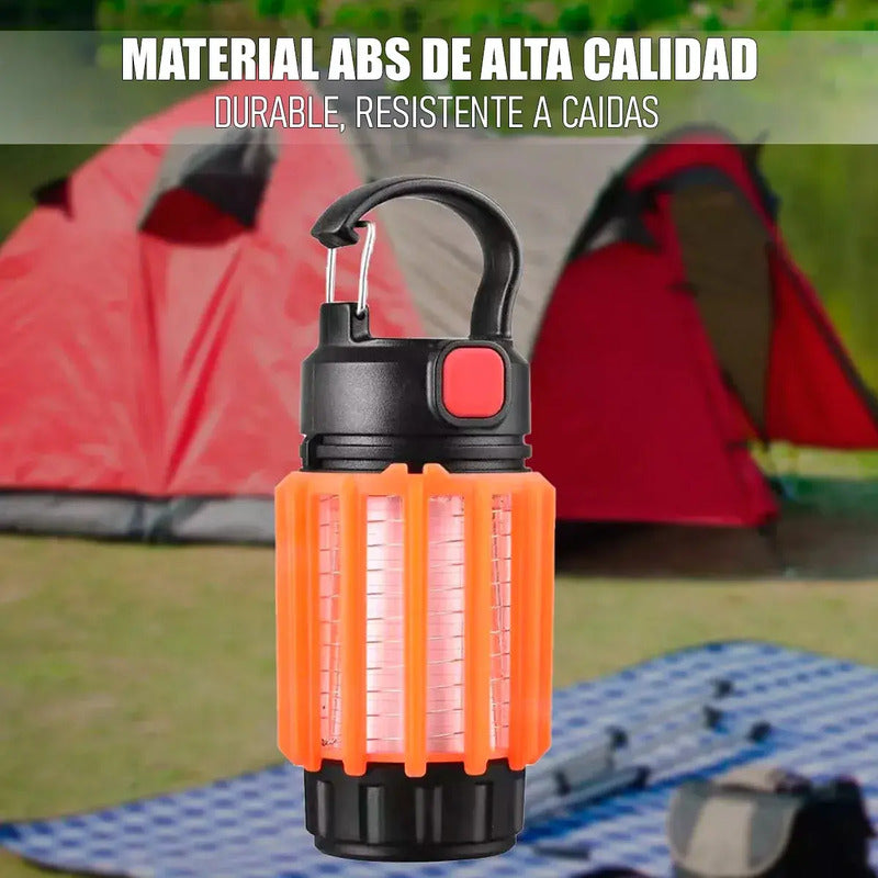 Lámpara Mata Mosquitos Okshop Usb Led Uv Colgante Impermeable Naranja