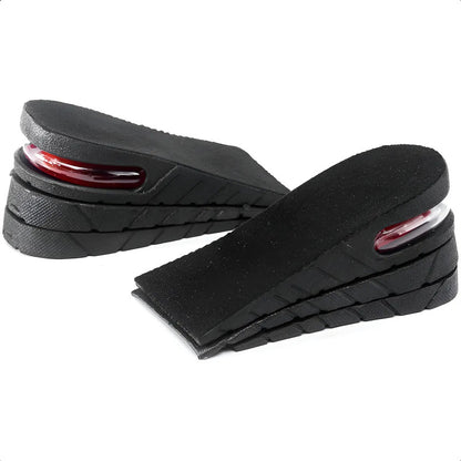 Plantillas Okshop Aumento Estatura 3-6cm Recortables Unisex Con Aire Unico Negro