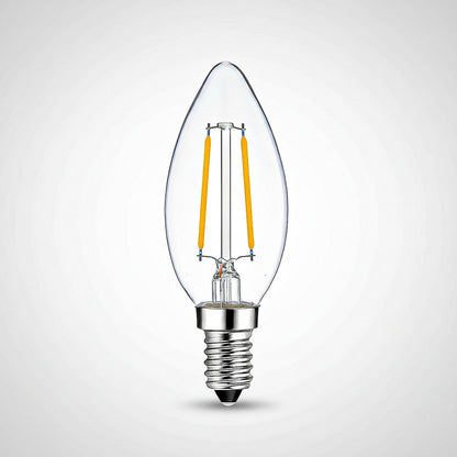 Ampolletas Led E14 Ampolleta 2w Ampolletas Led Vela Bombilla Cálida