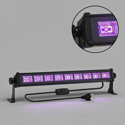 Pack X2 Luces Para Fiesta Fluor Ultravioleta Luz Uv Barra