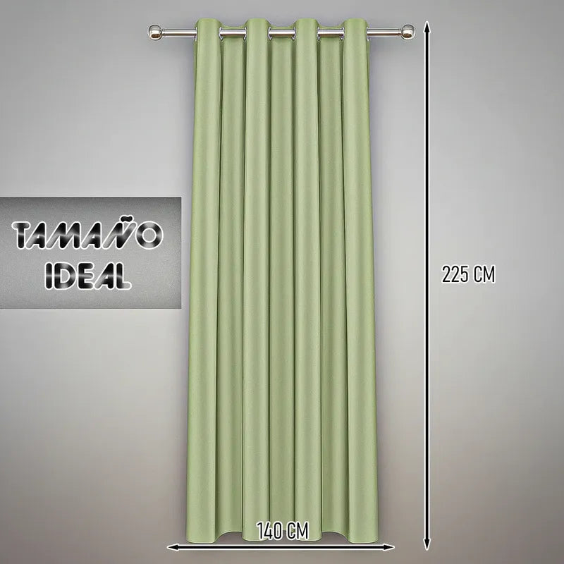 Cortinas De Tela Cortinas Tela Living Cortina De Puerta Cort Marrón Oscuro