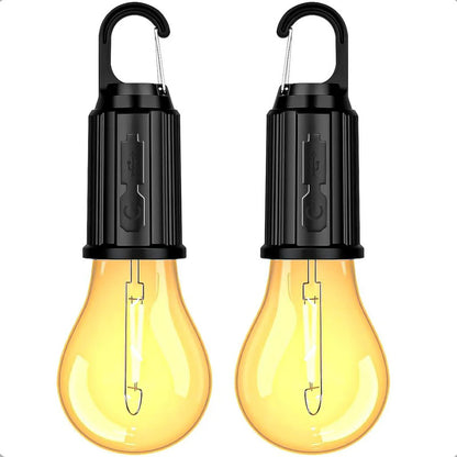 Ampolleta Recargable Ampolletas Camping Colgantes Ampolletas Recargables 15w Impermeable Aire Libre Pack 2 Ampolleta Led Tipo Bulbo 5v Ip44 Pesca Ampolleta Cálida Okshop