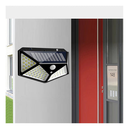 X2 Aplique Led Solar Focos Led Exterior Farol Solar Exterior