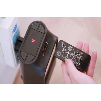 Mini Calefactor Electrico Panel Calefactores Estufa Baño Hab Negro