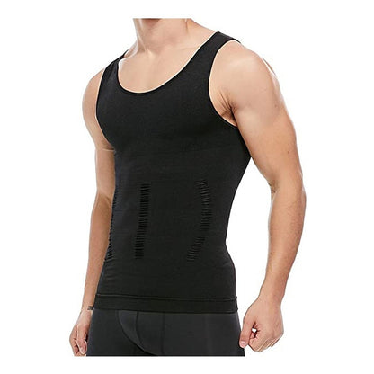 Faja Polera Reductora Camiseta Reductora Hombre Compresion