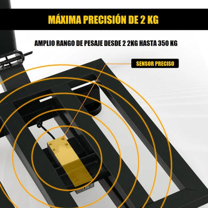 Balanza Digital 350 Kg Balanza Comercial Balanzas Digitales Gris