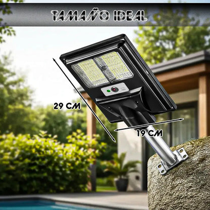 Pack 2 Foco Solar 60w Foco Solar Exterior Foco Solar Led 60w Negro Blanco Frío