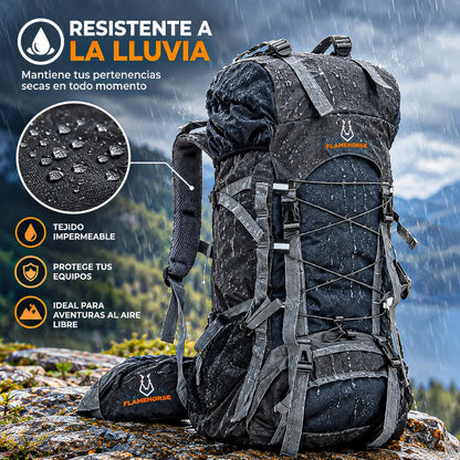 Mochila Camping 60l Mochila Para Montañismo Mochila Trekking Azul