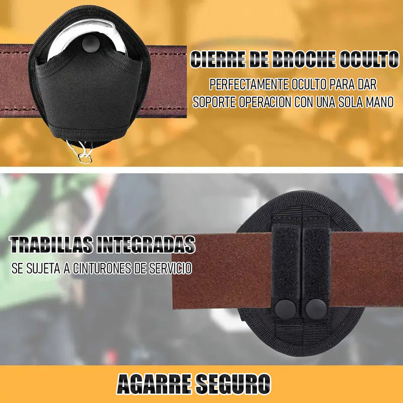 Funda Esposas Soporte Para Esposas Funda De Esposas Universa Negro