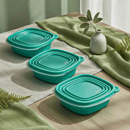Taper Keep Tupper Plastico Contenedor De Alimentos 670 Ml Tupper Potes Plasticos Con Tapa Recipientes Hermeticos Contenedor De Alimentos Tapper Colacion Tupper Hermetico Frasco Hermetico Verde