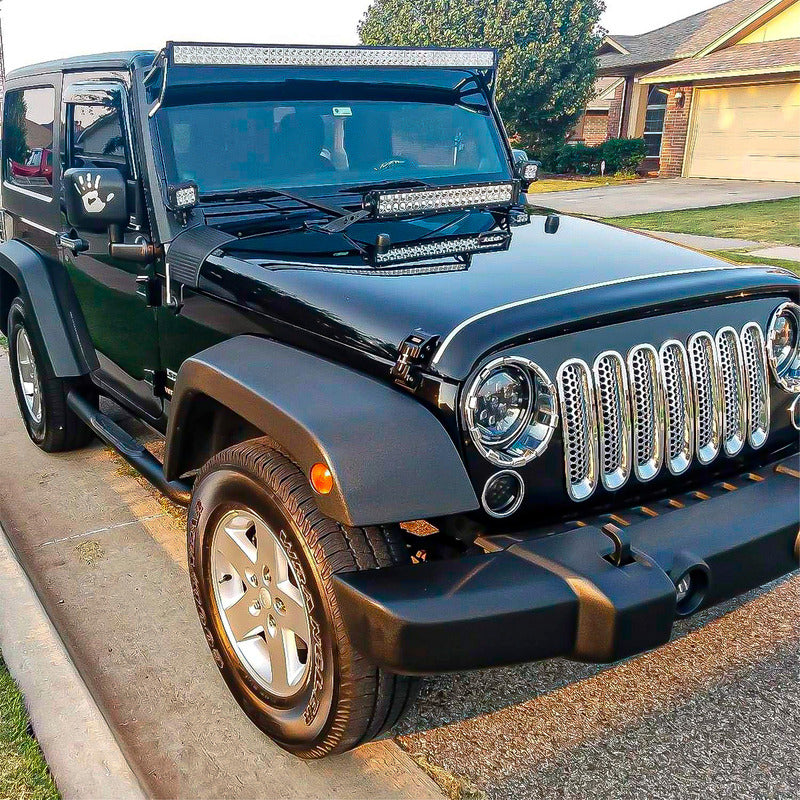 Barra 180w Focos Neblineros Led Pack2 Neblineros Led Barra Negro