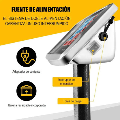 Balanza Digital 350 Kg Balanza Comercial Balanzas Digitales Okshop Pesa Maletas Digital Balanzas Comerciales Pesas Para Negocios Balanzas Industriales Balanza 350 Kg Balanza Digital Gris Gris Oscuro