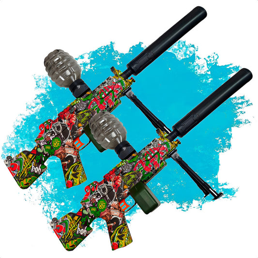 Pistola Hidrogel Pack 2 Pistolas Aumaticas Pistola Electrica Verde