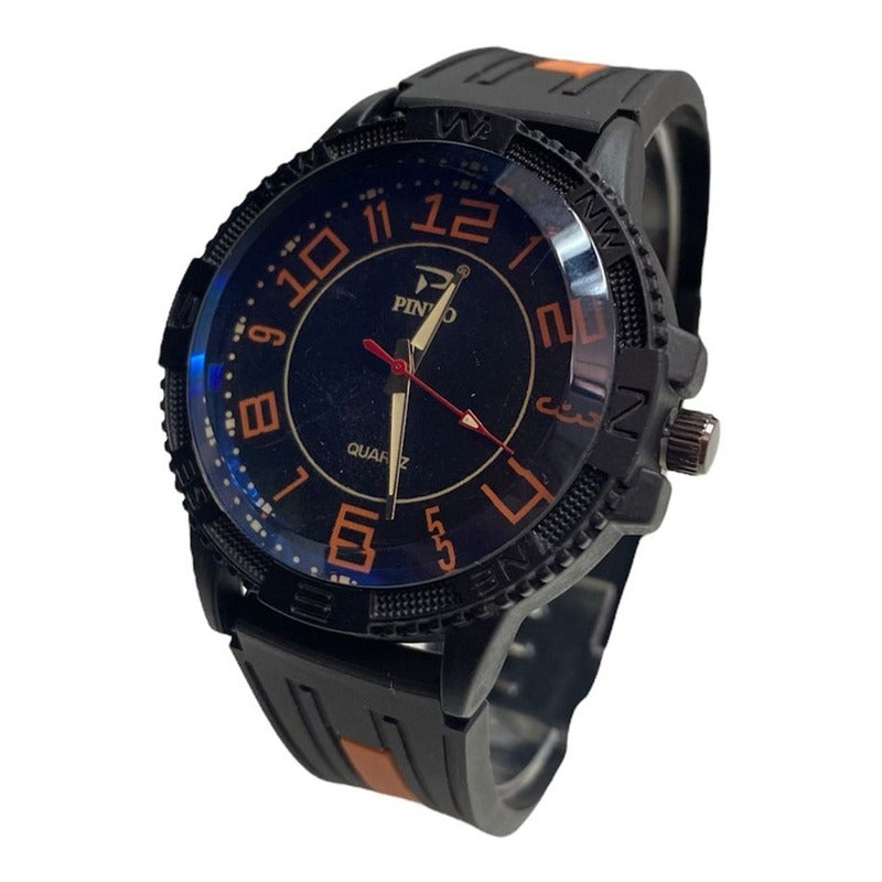 Reloj De Hombre Deportivo Caja Regalo Reloj De Pulsera Pinbo