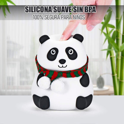 Pack 2 Lampara De Mesa Lampara Mesa Panda Lampara Silicona