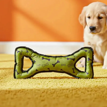 Hueso Perro Tela Hueso Para Perro Juguete Mordedor Perro Verde